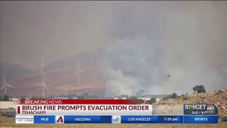 Orchard Fire prompts evacuation order in Tehachapi [upl. by Emerald]