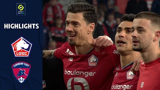 LOSC LILLE  CLERMONT FOOT 63 4  0  Highlights  LOSC  CF63  20212022 [upl. by Ignatzia]