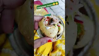 Golgappe lovers😋😋😋🥹😍😍😛😛20 rs Ki ek platestreetfood foodies shorts trending golgappa [upl. by Dibri]