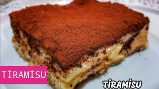 Tiramisu Tarifi  İtalyan   Kedi dilli tiramisu tiramisu nasıl yapılır tiramisu [upl. by Naujuj]