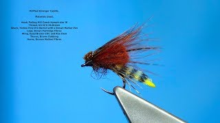 Tying the McPhail Emerger Caddis by Davie McPhail [upl. by Nonnahsed146]