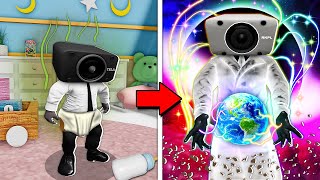 Upgrading NOOB To GOD SPEAKERMAN Roblox [upl. by Ahsian]