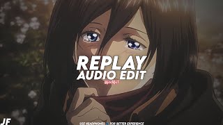 replay sped up  iyaz edit audio [upl. by Aryamo631]