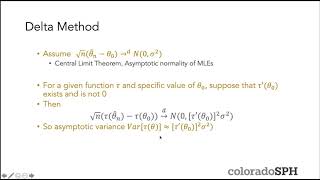 L24 Delta Method and Invariance of MLEs [upl. by Dolorita]