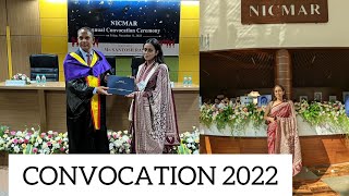 NICMAR Pune Convocation 2022  Post Covid Convocation convocation2022 [upl. by Akemrej]