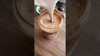 Healthy Nutella Shake  no refined sugar  no oil  no dairy [upl. by Chandless]