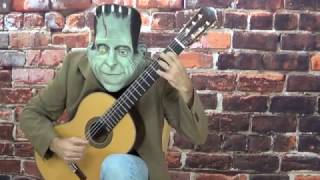 The Munsters Theme solo guitar [upl. by Schacker]