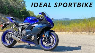 2022 Yamaha R7 First Ride and Review Way Better Than You Think [upl. by Akiram]