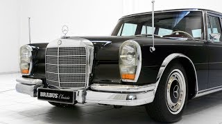 1967 MercedesBenz 600 Pullman w100 restored Brabus [upl. by Fugazy]