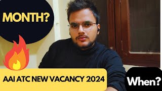 AAI ATC NEXT VACANCY FOR 2024 EXAM  500 Vacancies this year aaiatc2024 juniorexecutive [upl. by Ennaear]