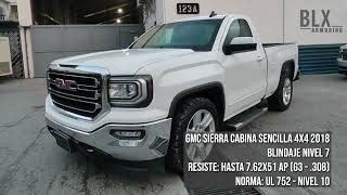 BLX 1381 GMC SIERRA CABINA SENCILLA 4X4 NIVEL 7 [upl. by Alten972]