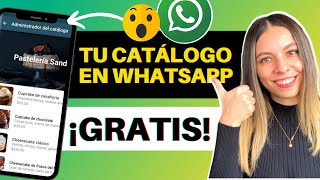 Como hacer un CATALOGO en WHATSAPP [upl. by Retxab388]