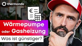 Heizungsvergleich Wärmepumpe oder Gasheizung  was spart mehr Kosten [upl. by Isadore740]