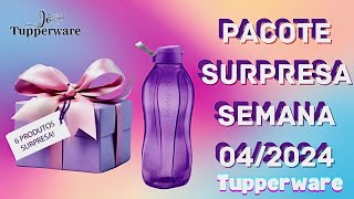 ABRINDO CAIXAS SURPRESA TUPPERWARE  OFERTA DA HORA SEMANA 04 VITRINE 012024Jo Tupperware [upl. by Rehpotsirhc598]