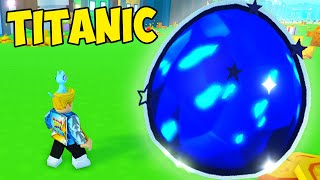 HATCHING TITANIC DOMINUS ASTRA IN PET SIMULATOR X [upl. by Walliw]