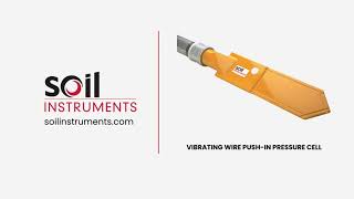 Soil Instruments  Vibrating Wire Push In Pressure Cell [upl. by Thisbee]