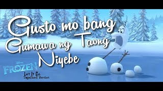 Gusto mong gumawa ng taong niyebe  Do you wanna build a snowman cover [upl. by Treborsemaj]