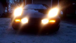 C4 Corvette Pop Up Headlights [upl. by Russo]