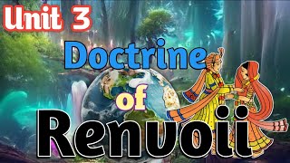 Unit 3 Doctrine of Renvoi [upl. by Reinke824]