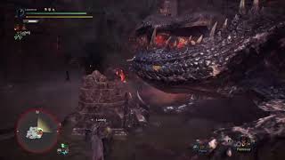 MHWIB  Fatalis Solo Lance [upl. by Stinson]