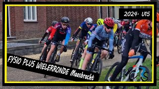 FYSIO PLUS WIELERRONDE Maasbracht 2024  U15 Youth Cycling race  Cyclingsem [upl. by Kampmeier931]