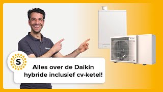 Alles over de Daikin hybride inclusief cvketel [upl. by Adnohr480]