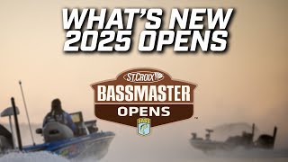 2025 Bassmaster Opens Schedule and Format Announcement [upl. by Anek]