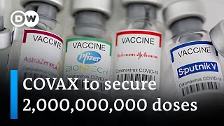 COVAX G20 leaders to back voluntary vaccine licensing  DW News [upl. by Schwarz362]