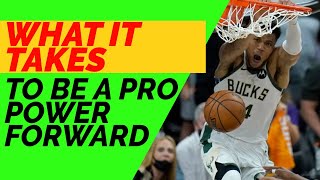 What It Takes To Be A PRO Basketball Power Forward [upl. by Rudin]