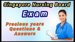 SNB Exam old Questions amp answersSNB Exam previous Questions part2 snbexamsingapore Nursing Exam [upl. by Lipinski498]