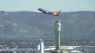 🔴 Live Las Vegas airport camera with flight tracking and ATC  Harry Reid Airport  Plane Spotting [upl. by Anahc784]