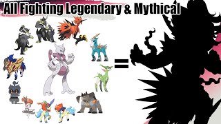 All Fighting Legendary amp Mythical Pokémon Fusion from Kanto to Galar  Max S [upl. by Hibben156]