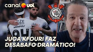 JUCA KFOURI CORINTHIANS SOFREU ALGO TÍPICO QUE ACONTECE COM TIMES QUE VÃO CAIR [upl. by Grant671]