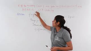 Class 12th – Composition of Function Numerical Example1  Relation and Functions  Tutorials Point [upl. by Irrak]