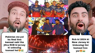 RCB Jersey Unboxing 2024  Pakistani Reaction [upl. by Bridie993]