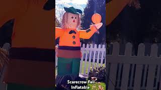 Scarecrow Fall Inflatable fall thanksgiving scarecrowinflarable inflatable thanks scarecrow [upl. by Elkraps]