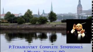 PTchaikovsky Complete Symphonies  LMaazel ViennaPO  196064 [upl. by Nolyk]