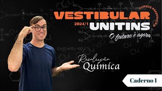 Vestibular Unitins 20241  Caderno 1  Química [upl. by Linell]