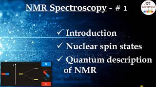 NMR Spectroscopy  Part 1 [upl. by Wanda]