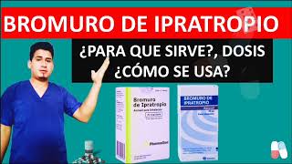 💊Bromuro de ipratropio inhalador Bromuro de ipratropio para que sirve [upl. by Aneehc]