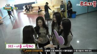 ENG SUB1080P 141101 쇼챔피언 백스테이지 레드벨벳 Cut by Rouge Delight [upl. by Nnylarej]