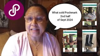 Poshmark what sold Sept 16th to Sept 30th 2024 [upl. by Arres]