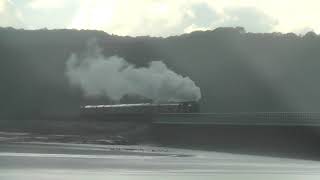 Black 5 45212 1z56 Carlisle  Carnforth Lune Rivers Trust return charter Sat 28th September 2024 [upl. by Haldas]