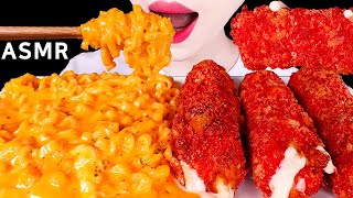 ASMR GIANT CHEETOS CHEESE STICKS CHEESY CARBO FIRE NOODLE 대왕 치토스 치즈스틱 까르보불닭EATING SOUNDS MUKBANG먹방 [upl. by Rowe]