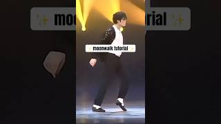 Moonwalk tutorial  Michael Jackson ✨🚶 [upl. by Yla]