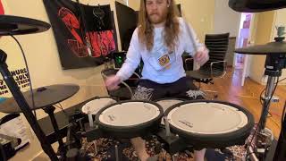 Disfiguring The Goddess  Sleeper Drum Cover By Rangi Barnes [upl. by Drofxer702]