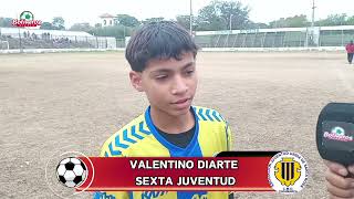 VALENTINO DIARTE  SEXTA DIV JUVENTUD [upl. by Eedak406]