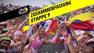 Zusammenfassung  Etappe 9  Tour de France 2019 [upl. by Aney]