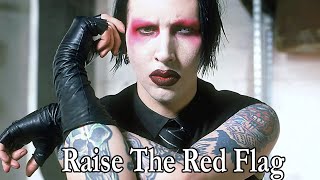 Marilyn Manson – Raise The Red Flag Lyrics [upl. by Jerroll601]