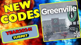 CODES Greenville CODES 2024 Roblox Codes for Greenville [upl. by Yelahs]